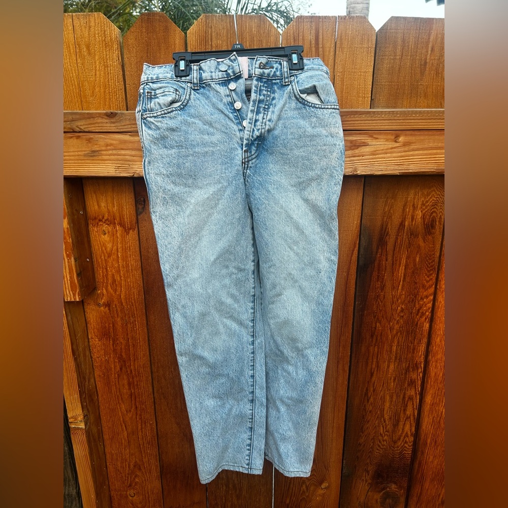 REVICE High Rise Light Blue Jeans